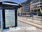 Corona-Pandemie, Ausgangsbeschränkungen Tag 2: MVG hält München am Laufen (©Foto.  Martin Schmitz)